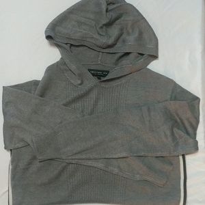 Forever 21 men's hooded sweater with side stripe